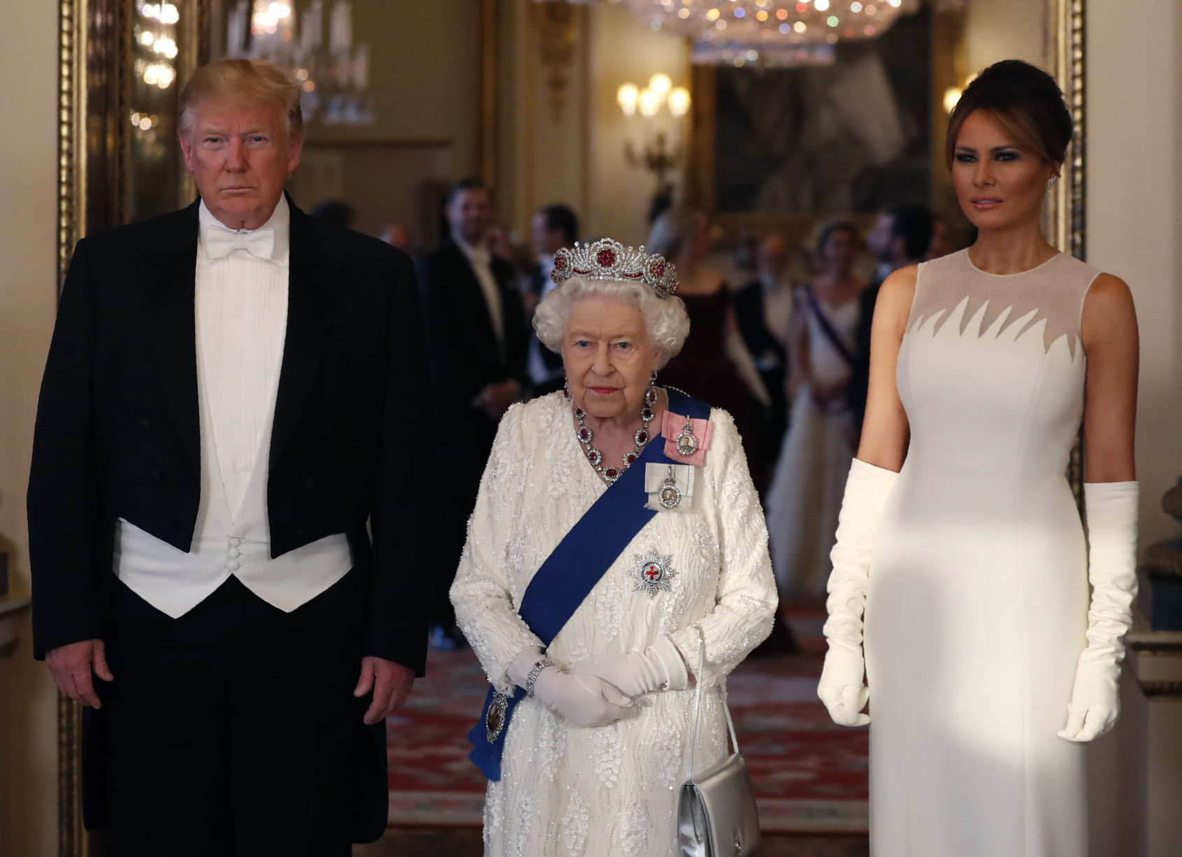 APTOPIX Britain Trump